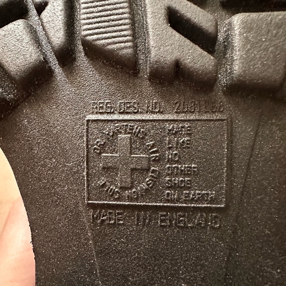 Rare Vintage Doc Martens Dr Martens 9272 never worn made in England size 6 - Picture 6 of 6